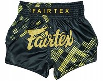 Fairtex Spodenki Muay Thai BS1931 Czarne-Złote L