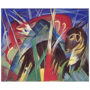 Fairy Animals - Franz Marc 50x60 - Legendarte