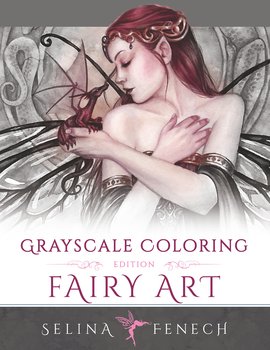 Fairy Art - Grayscale Coloring Edition - Fenech Selina
