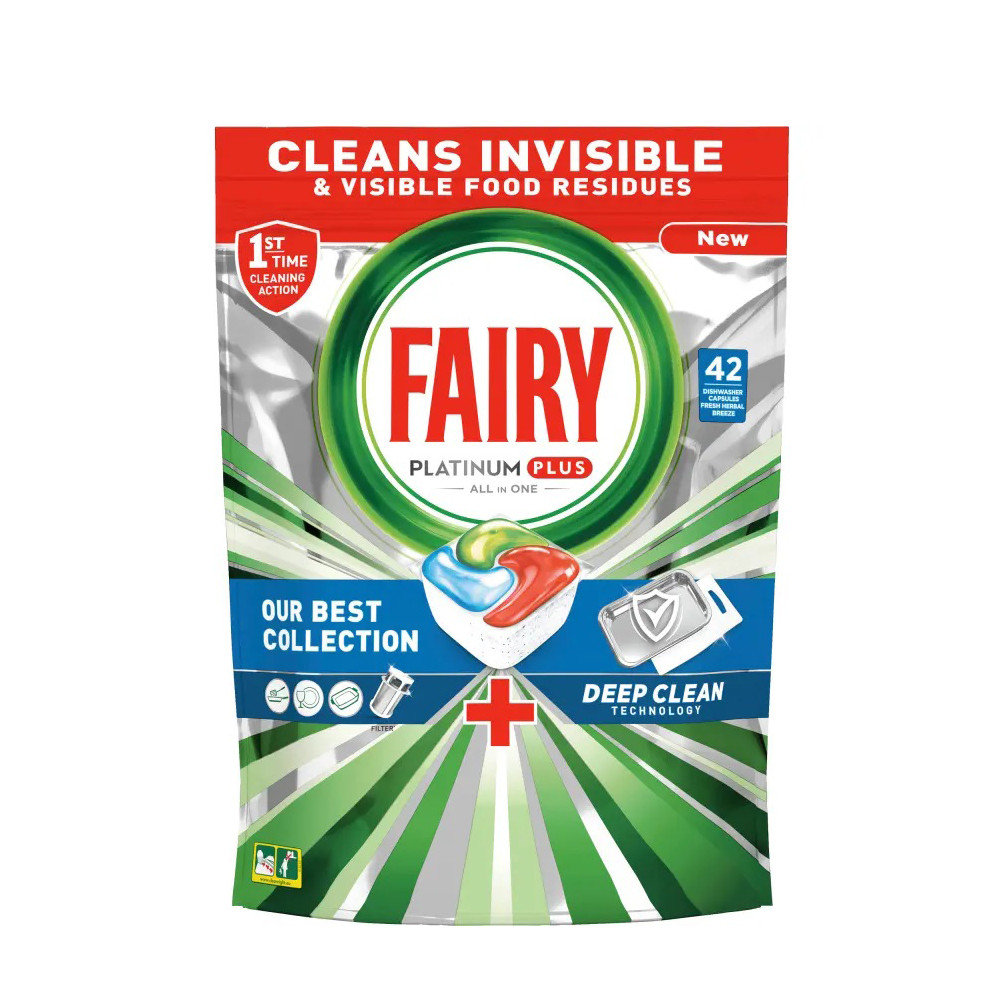 Fairy Platinum Plus kapsułki do zmywarki 42szt - Fairy | Sklep EMPIK.COM