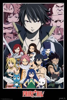 Fairy Tail Group - plakat 61x91,5 cm - GBeye
