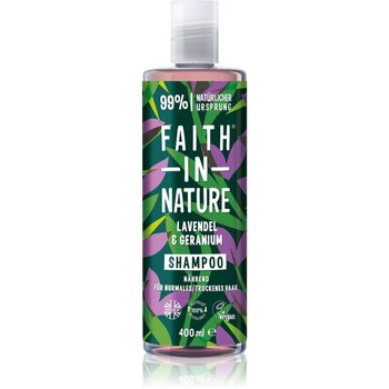 Faith In Nature Lavender & Geranium szampon naturalny do włosów normalnych i suchych 400 ml - Inna marka