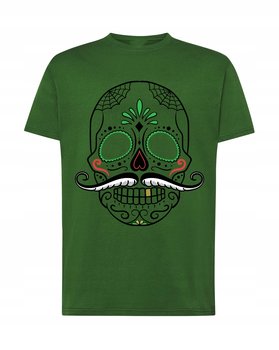 Fajny T-Shirt nadruk czaszka Día de Muertos r.XXL - Inna marka