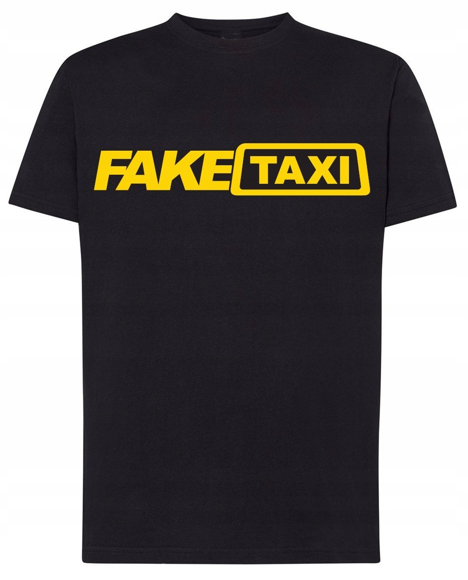 Fake Taxi Męski T-shirt Logo Śmieszny Rozm.S - Inna marka | Moda Sklep  EMPIK.COM