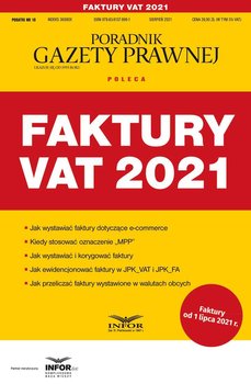 Faktury VAT 2021 - Opracowanie zbiorowe