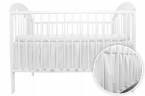 Falbana Pod Materac Do Łóżeczka 120X60 Barwa!