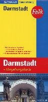 Falk Stadtplan Extra Standardfaltung Darmstadt