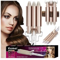 FALOWNICA DO STYLIZACJI WŁOSÓW LOKÓWKA WIELOFUNKCYJNA KEMEI