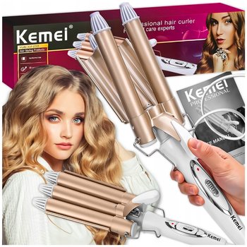 Falownica Do W��Os��W Ceramiczna Lok��Wka Karbownica Fale Loki Kemei Km-1010 - Kemei