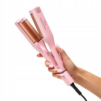 FALOWNICA do włosów Rose Gold z tytanem i jonami Hollywood Hair - Hollywood Hair