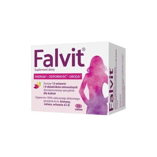 Zdjęcia - Witaminy i składniki mineralne FALVIT, 30 tabletek
