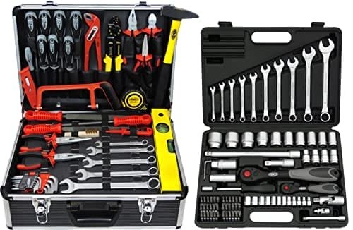Фото - Набір інструментів Famex 723-47 Complete Mechanic'S Tool Set In Case