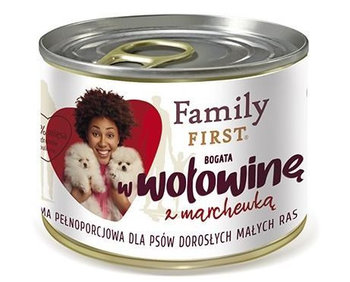 FamilyFirst Bogata w wołowinę+marchewka small 200g - FamilyFirst