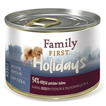 FamilyFirst indyk+królik+gruszka+duoprot 200g - FamilyFirst