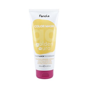 FANOLA, COLOR, Maska koloryzująca do włosów Golden Aura, 200  ml - Fanola
