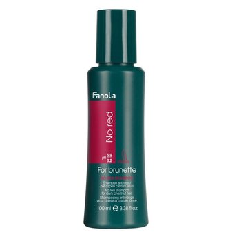 Fanola, No Red Shampoo For Brunette szampon do włosów dla brunetek 100ml - Fanola