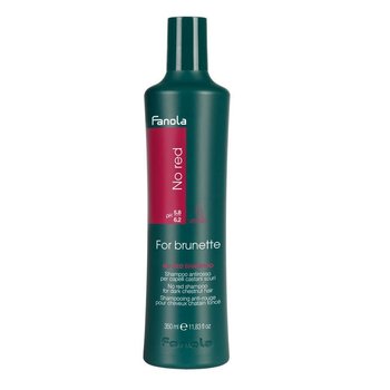 Fanola, No Red Shampoo For Brunette szampon do włosów dla brunetek 350ml - Fanola