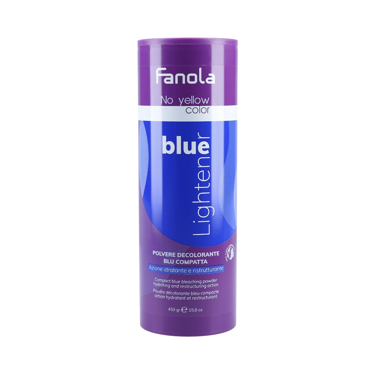 Фото - Фарба для волосся FANOLA, NO YELLOW, Rozjaśniacz do włosów Blue, 450 g