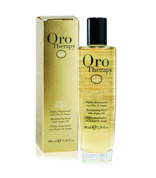 Fanola, Oro Puro, olejek rozświetlający do włosów, 100 ml - Fanola