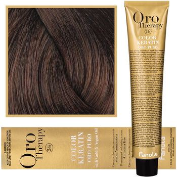 Fanola, Oro Therapy, Color Keratin Oro Puro, 5,3, farba do włosów, 100 ml - Fanola