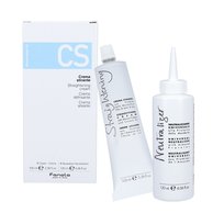 FANOLA, Zestaw do prostowania włosów Krem 100ml + Neutralizator 120ml, 2 szt. Fanola