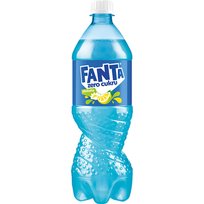 Fanta Zero cukru Napój gazowany o smaku cytrynowym i kwiatu czarnego bzu 850 ml Inna marka