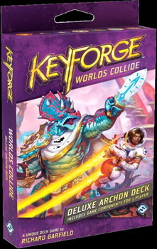 Fantasy Flight Games, gra planszowa, KeyForge (edycja angielska): Worlds Collide - Deluxe Archon Deck - Fantasy Flight Games