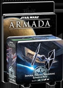 Fantasy Flight Games, Star Wars Armada, Gra planszowa, Imperial Fighter Squadrons Expansion Pack - Fantasy Flight Games