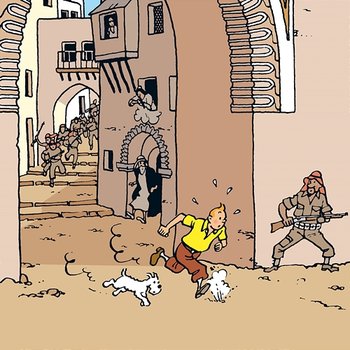 Faraos cigarrer - Tintin, Tomas Bolme, Bert-Åke Varg