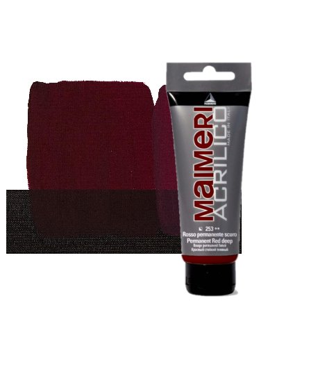 Maimeri Acrilico Ocra Giallo – Tubo 200ml Per Artisti, Consistenza Morbida