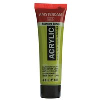 Farba akrylowa, 120 ml, Zieleń oliwkowa, jasna