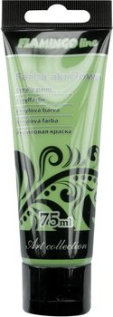 FARBA AKRYLOWA  ART COLLECTION  TUBA 75ML PASTELOWY ZIELONY  044  FLAMINGO LINE - HASTA