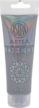 farba akrylowa deco artea 75 ml tuba szary - ASTRA art-pap