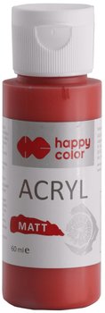 Farba akrylowa Matt, 60ml, dojrzała żurawina, Happy Color  - Happy Color