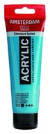 Farba akrylowa, niebieski turkusowy, 120 ml - Talens