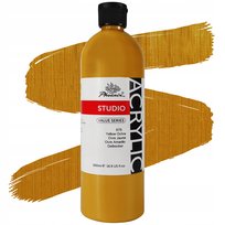 Farba akrylowa Phoenix 500ml Yellow Ochre 676