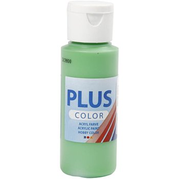 Farba akrylowa, Plus Color, intensywna zieleń, 60 ml - Creativ Company