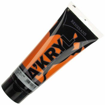Farba Akrylowa Renesans 07 Żółć Pomarańczowa 200 Ml - Renesans