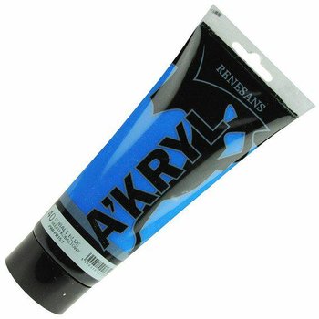 Farba Akrylowa Renesans 40 Błękit Kobaltowy 200 Ml - Renesans
