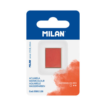 Farba akwarelowa MILAN na blistrze, kolor: arbuzowa czerwień - Inna marka
