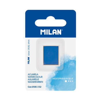 Farba akwarelowa MILAN na blistrze, kolor: błękit śródziemnomorski - Inna marka