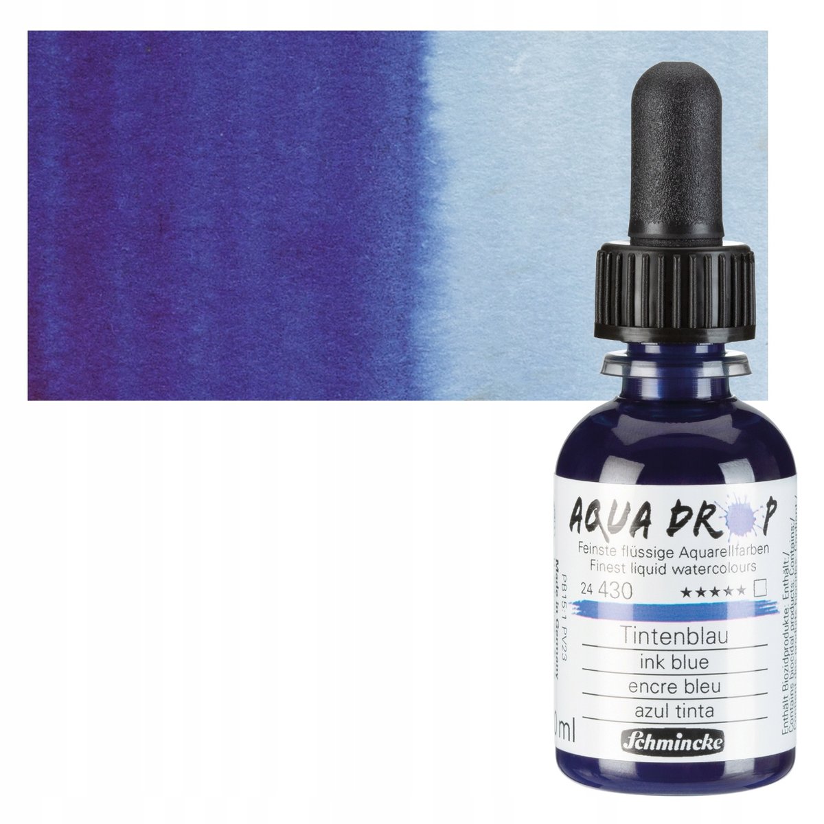 Marka Drop Farba akwarelowa Schmincke Aqua drop tusz niebieski 30 ml. 430 - Inna ...