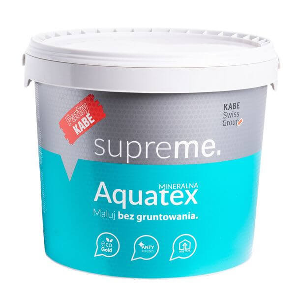 Farba Aquatex Baza A Biała 3L Kabe - KaBe | Sklep EMPIK.COM