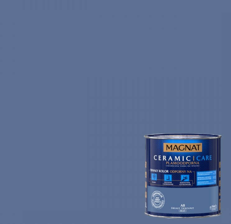 Farba Ceramic Care A8 Śmiały Tanzanit 2,5L Magnat Magnat Sklep