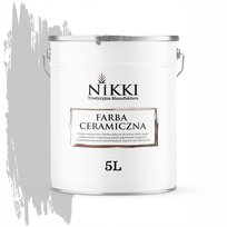 FARBA CERAMICZNA SUFITOWA KOLOR SZARY JASNY H1061 GŁĘBOKI MAT DO ŚCIAN 5L
