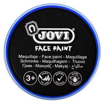 Farba do malowania twarzy 8 ml - czarna - Jovi