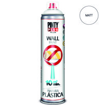 Farba do ścian w sprayu Pintyplus Tech Wall Paint RAL 9016 matowa 600 ml