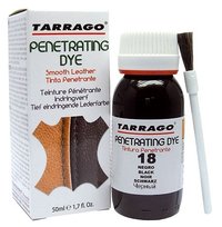 Farba do skór gładkich tarrago penetrating dye 50 ml 018 - czarny / black