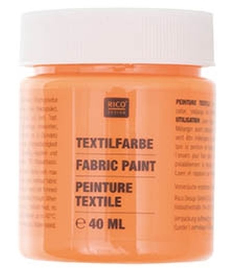 Farba Do Tkanin Na Zimno Farba do tkanin, 40 ml, Pomarańczowy - | Sklep EMPIK.COM