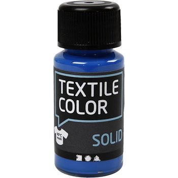 Farba do tkanin ciemnych, 50 ml, niebieska - Creativ Company
